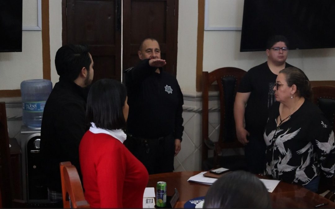 TOMA PROTESTA DIRECTOR DE SEGURIDAD