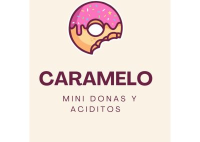 Caramelo mini donas y detalles