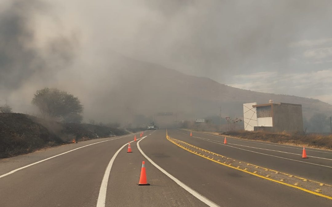 PURÍSIMA PIERDE PARTE DEL ANP EN INCENDIO